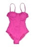 TA3 Solid Pink One Piece Swimsuit Size XL - photo 1