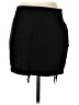 Shein 100% Polyester Solid Black Casual Skirt Size 4 - photo 2