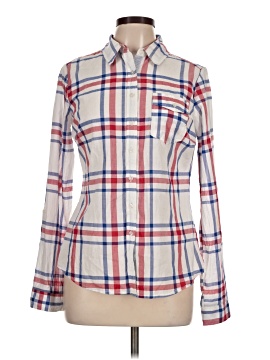Girl Krazy Long Sleeve Button-Down Shirt (view 1)