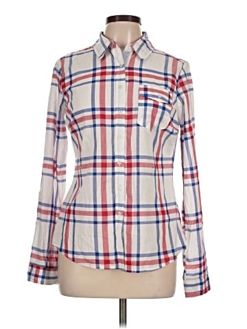 Girl Krazy Long Sleeve Button-Down Shirt (view 1)