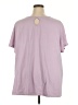Roaman's Purple Short Sleeve Top Size 30 (3X) - photo 2