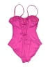 TA3 Solid Pink One Piece Swimsuit Size XL - photo 2