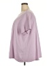 Roaman's Purple Short Sleeve Top Size 30 (3X) - photo 5