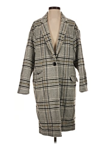 Madewell Plaid Bryant Coat (view 1)