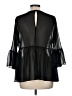 BCBGeneration Black 3/4 Sleeve Blouse Size M - photo 2