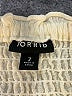 Torrid Ivory 3/4 Sleeve Blouse Size 2X Plus (2) - photo 7