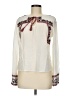 Braeve 100% Viscose Ivory Long Sleeve Blouse Size M - photo 1