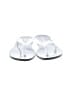 Cushionaire White Flip Flops Size 7 - photo 2