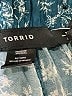Torrid Floral Blue Casual Pants Size 1X Plus (1) - photo 7