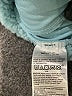 Old Navy 100% Polyester Solid Teal Fleece Jacket Size 10 - 12 - photo 4