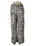 Jules & Leopold 100% Polyester Animal Print Ivory Casual Pants Size S - photo 2