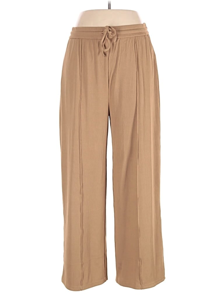 Pre-owned Unbranded Casual Pants In Tan