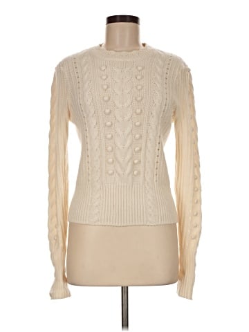 Autumn Cashmere Cashmere Pullover Sweater (view 1)
