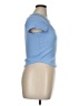 Almost Famous Blue Short Sleeve Top Size XL - photo 4
