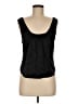 Cinq à Sept 100% Silk Black Sleeveless Top Size M - photo 1