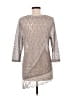 Chico's Gray 3/4 Sleeve Top Size Med (1) - photo 2