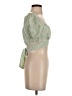 Altar'd State Green Short Sleeve Blouse Size XS - photo 4