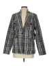 Halogen Plaid Gray Blue Blazer Size M - photo 1
