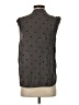 Bella Dahl 100% Rayon Gray Sleeveless Button-Down Shirt Size S - photo 2