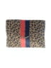 Stella & Dot Animal Print Brown Clutch One size - photo 1