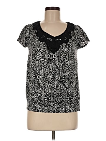 Style&Co Short Sleeve Blouse (view 1)