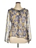 Assorted Brands Gray 3/4 Sleeve Blouse Size XL - photo 1