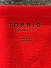 Torrid Red Sleeveless T-Shirt Size 1X Plus (1) - photo 7