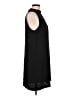 H&M 100% Polyester Solid Black Casual Dress Size 12 - photo 4