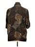 DonnKenny Classics Animal Print Brown 3/4 Sleeve Button-Down Shirt Size 1X (estimated) - photo 2