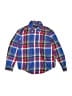 Ralph Lauren 100% Cotton Plaid Blue Long Sleeve Button-Down Shirt Size 4T - photo 1