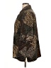 DonnKenny Classics Animal Print Brown 3/4 Sleeve Button-Down Shirt Size 1X (estimated) - photo 5