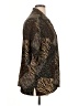 DonnKenny Classics Animal Print Brown 3/4 Sleeve Button-Down Shirt Size 1X (estimated) - photo 4
