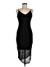 Express Solid Black Cocktail Dress Size M - photo 1