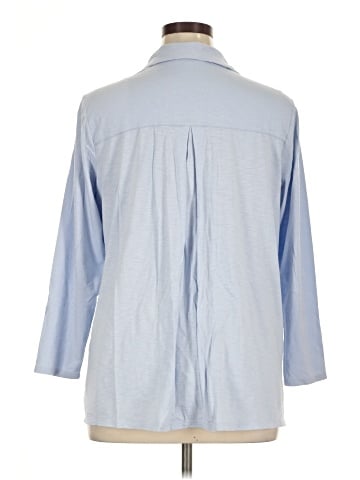 J.Jill 3/4 Sleeve Button-Down Shirt (view 2)