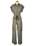 Monteau Solid Green Jumpsuit Size M - photo 1