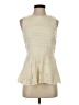 Eri + Ali Ivory Sleeveless Blouse Size S - photo 1