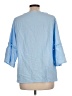 Unbranded Blue 3/4 Sleeve Blouse Size L - photo 2