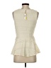 Eri + Ali Ivory Sleeveless Blouse Size S - photo 2