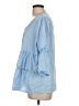 Unbranded Blue 3/4 Sleeve Blouse Size L - photo 5