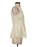 Eri + Ali Ivory Sleeveless Blouse Size S - photo 4