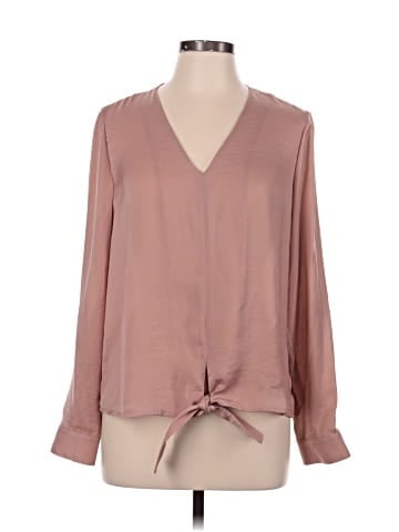 G by Giuliana Rancic Long Sleeve Blouse (view 1)