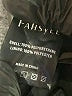 Fahsyee 100% Polyurethane Metallic Black Shorts Size M - photo 4