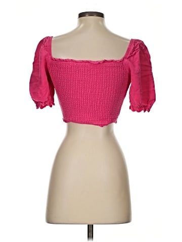 Aqua Short Sleeve Top (view 2)