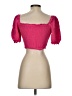 Aqua Pink Short Sleeve Top Size XS - photo 2