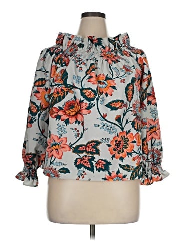 Tuckernuck 3/4 Sleeve Blouse (view 1)