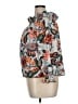 Tuckernuck 100% Polyester Floral Gray 3/4 Sleeve Blouse Size XL - photo 5