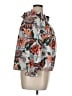Tuckernuck 100% Polyester Floral Gray 3/4 Sleeve Blouse Size XL - photo 4