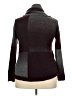 AB Studio Color Block Burgundy Turtleneck Sweater Size XXL - photo 2