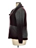 AB Studio Color Block Burgundy Turtleneck Sweater Size XXL - photo 5