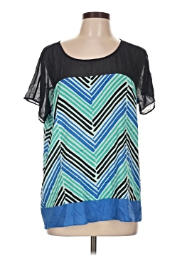Ann Taylor Short Sleeve Blouse (view 1)